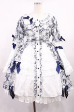 画像1: BABY,THE STARS SHINE BRIGHT / Fragrant Floral Menuetワンピース Free ネイビー H-25-09-14-1007-BA-OP-NS-ZH (1)