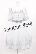 Dream in July（海外ロリータブランド） / Holiday Time in Colmar スクエアネック 半袖ワンピースセット L グレー H-25-09-14-1008-PU-OP-NS-ZH