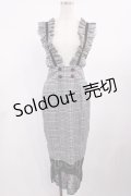 Swankiss / RS doll check OP Free ブラック H-25-09-14-1016-CA-OP-NS-ZH