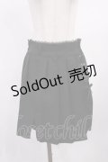 DearMyLove / レースアップスリットプリーツスカパン L ブラック H-25-09-14-1017-EL-SK-NS-ZH