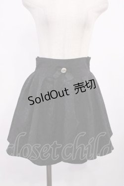 画像1: Lovely Tency / 眞白ありすコラボ/ジャガードスカパン M ブラック H-25-09-14-1018-LO-SK-NS-ZH