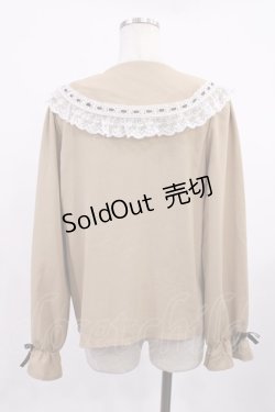 画像2: DearMyLove / 選べる襟デザインロリータレースブラウス L ブラウン H-25-09-14-1024-EL-BL-NS-ZH