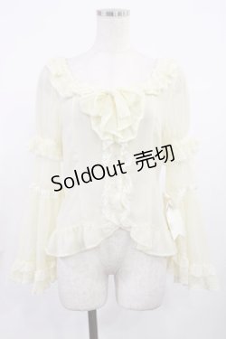 画像1: BABY,THE STARS SHINE BRIGHT / シフォンプリンセスドレスブラウス Free 生成り H-25-09-14-1025-BA-BL-NS-ZH