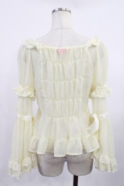 画像2: BABY,THE STARS SHINE BRIGHT / シフォンプリンセスドレスブラウス Free 生成り H-25-09-14-1025-BA-BL-NS-ZH