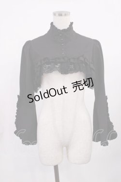 画像1: MARBLE / 姫袖用ショート丈モダンジャケット FREE ブラック H-25-09-14-1028-GO-JA-YZ-ZH