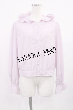 画像1: LODISPOTTO / フリルフードブラウス M ピンク H-25-09-14-1031-LO-BL-NS-ZH