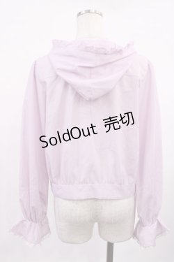 画像2: LODISPOTTO / フリルフードブラウス M ピンク H-25-09-14-1031-LO-BL-NS-ZH