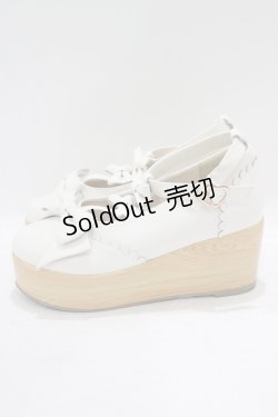 画像2: axes femme kawaii / トリプルリボンシューズ L オフ H-25-09-14-079-AX-SH-NS-ZH