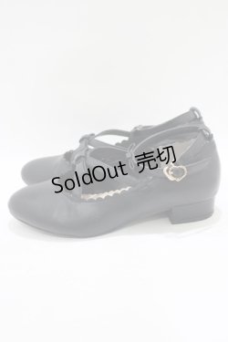 画像2: m petit by misako / AMリボンストラップPPS L ブラック H-25-09-14-080-LO-SH-NS-ZH