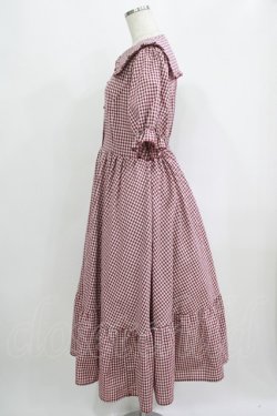 画像2: m petit by misako / AM*ギンガムCHKワンピース L レッド H-25-09-14-007-LO-OP-NS-ZH