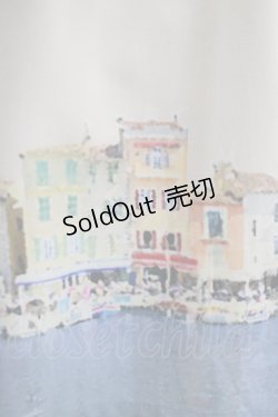 画像4: Fi.n.t / マリン釦マルセイユプリントワンピース Free IVORY H-25-09-14-008-CA-OP-NS-ZH