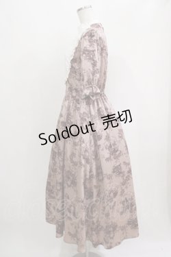 画像2: m petit by misako / トワルドジュイワンピース L ピンク H-25-09-14-010-LO-OP-NS-ZH