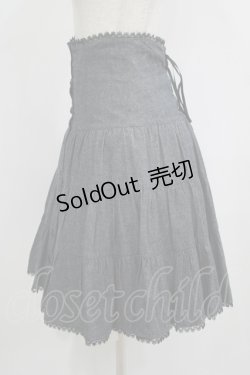 画像2: Catherine Cottage / ティアードスカート M グレー H-25-09-14-013-LO-SK-NS-ZH
