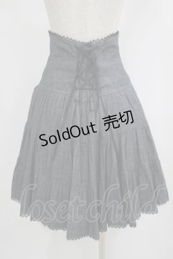 画像3: Catherine Cottage / ティアードスカート M グレー H-25-09-14-013-LO-SK-NS-ZH