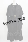 axes femme / ケープ付インバネス風コート Free ブラック H-25-09-14-014-AX-CO-NS-ZH