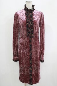 Hoshibako Works / ベルベットブラウスワンピース Free KM H-25-09-14-015-LO-OP-NS-ZH