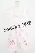 BABY,THE STARS SHINE BRIGHT / Sweet Cake Factory エプロン Free ピンク H-25-09-14-016-BA-OP-NS-ZH