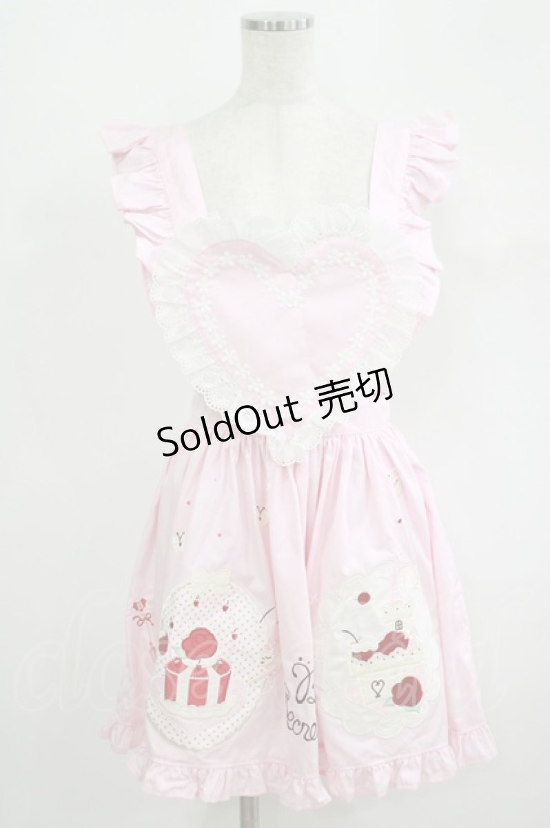 画像1: BABY,THE STARS SHINE BRIGHT / Sweet Cake Factory エプロン Free ピンク H-25-09-14-016-BA-OP-NS-ZH (1)