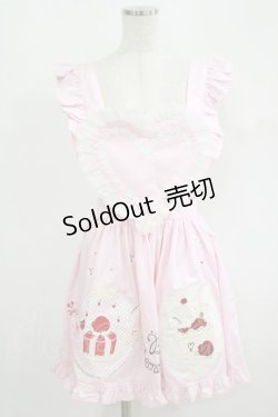 画像1: BABY,THE STARS SHINE BRIGHT / Sweet Cake Factory エプロン Free ピンク H-25-09-14-016-BA-OP-NS-ZH