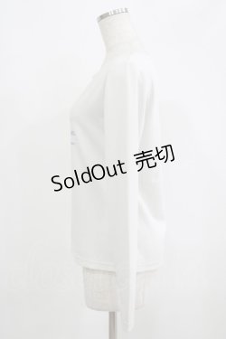 画像2: an another angelus / シャンゼリゼ通りプリントロンT Free L/GRAY H-25-09-14-023-CA-TS-NS-ZH