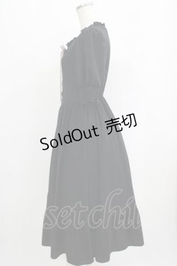 画像2: m petit by misako / AMレースアップワンピース S ブラック H-25-09-14-003-LO-OP-NS-ZH