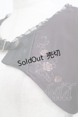 画像4: Ozz oneste / 薔薇刺繍シュラグボレロ  ボルドー H-25-09-16-024-OO-TO-KB-ZH