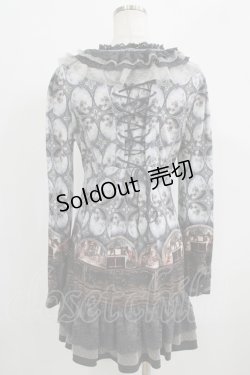 画像3: Ozz oneste / 宗教画プリントチュニック  グレー H-25-09-16-030-OO-TO-KB-ZH