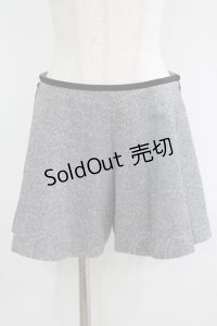 elements,H / ツイードリボンキュロット  ブラック H-25-09-16-039-PU-PA-KB-ZH