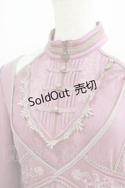 画像4: Ozz oneste / 鳳凰刺繍チェーン付きチュニック  モーヴピンク H-25-09-16-049-OO-TO-KB-ZH