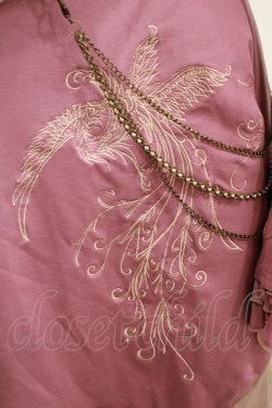 画像5: Ozz oneste / 鳳凰刺繍チェーン付きチュニック  モーヴピンク H-25-09-16-049-OO-TO-KB-ZH