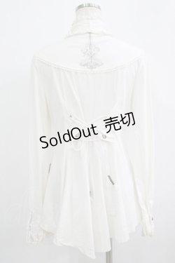 画像3: Rozen Kavalier / バック刺繍フリルブラウス  オフ H-25-09-16-050-OO-BL-KB-ZH