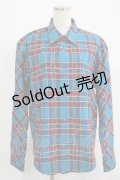MILKBOY / CHECKED SHIRTS  ブルー×レッドチェック H-25-09-16-052-MB-BL-KB-ZH