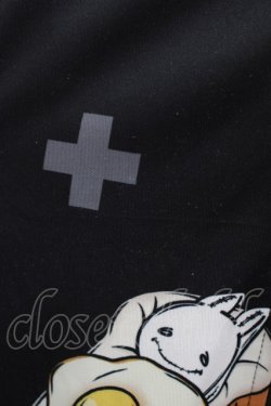 画像4: NieR Clothing / 総柄ZIPパーカー F 黒 H-25-09-16-056-PU-TO-KB-ZH