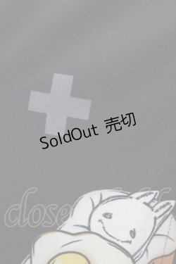 画像4: NieR Clothing / 総柄ZIPパーカー F 黒 H-25-09-16-056-PU-TO-KB-ZH