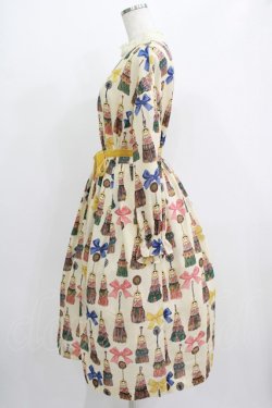 画像2: Jane Marple / Little tassel dollsレースカラードレス M アイボリー H-25-09-16-002-JM-OP-KB-ZH