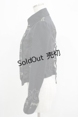 画像2: Ozz oneste / ナポレオンジャケット  黒 H-25-09-16-021-OO-JA-KB-ZH