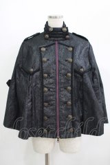 Ozz oneste / ナポレオンケープマント  黒 H-25-09-16-023-OO-CO-KB-ZH