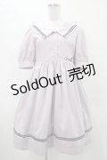 MILK / Sailor puffワンピース  ラベンダーピンク H-25-09-17-1031-ML-OP-KB-ZH