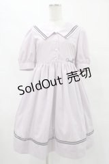 MILK / Sailor puffワンピース  ラベンダーピンク H-25-09-17-1031-ML-OP-KB-ZH