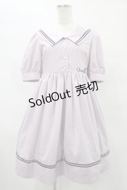 画像1: MILK / Sailor puffワンピース  ラベンダーピンク H-25-09-17-1031-ML-OP-KB-ZH