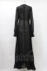 画像2: KILL STAR / Miss Thumberina Maxi Dress S ブラック H-25-09-17-1033-SL-OP-KB-ZH (2)