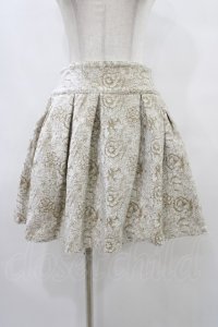 Na+H / Vioボックススカート  アイボリー H-25-09-17-1037-PU-SK-KB-ZH