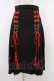画像1: REFLEM / ダブルチャイナレイヤーショートパンツ  ブラック×レッド H-25-09-17-1040-PU-PA-KB-ZH (1)