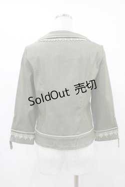 画像2: Rozen Kavalier / ノーカラージャケット  グリーン H-25-09-17-1043-OO-JA-KB-ZH