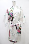 anonenone / 和柄羽織  白 H-25-09-17-1048-PU-TO-KB-ZH
