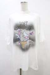 MILKBOY / LOST HOLIDAYS TEE  ホワイト H-25-09-17-1050-MB-TO-KB-ZT121