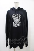 NieR Clothing / プリントプルパーカー  黒 H-25-09-17-1059-PU-TO-KB-ZH