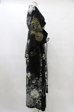 画像3: Qutie Frash / 浴衣SET  ブラック×ゴールド H-25-09-17-1011-QU-OP-KB-ZH (3)