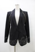 Jean Paul GAULTIER / ロングジャケット 38 ブラック H-25-09-17-1013-GO-JA-KB-ZH