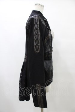 画像3: Rozen Kavalier / 異素材切替刺繍ジャケット  黒 H-25-09-17-1015-OO-JA-KB-ZH